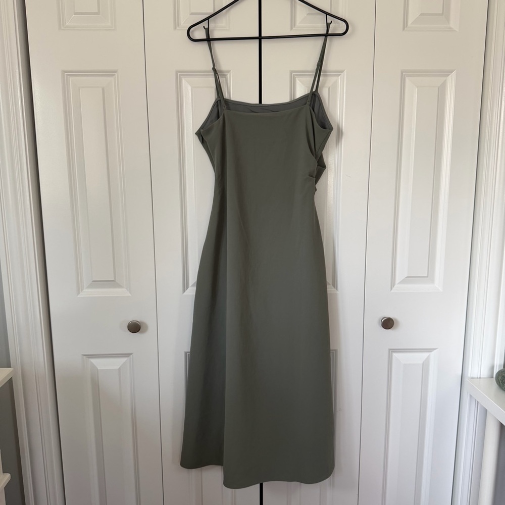 Aritzia Ninnette Dress in Sage Green - Picture 10 of 13